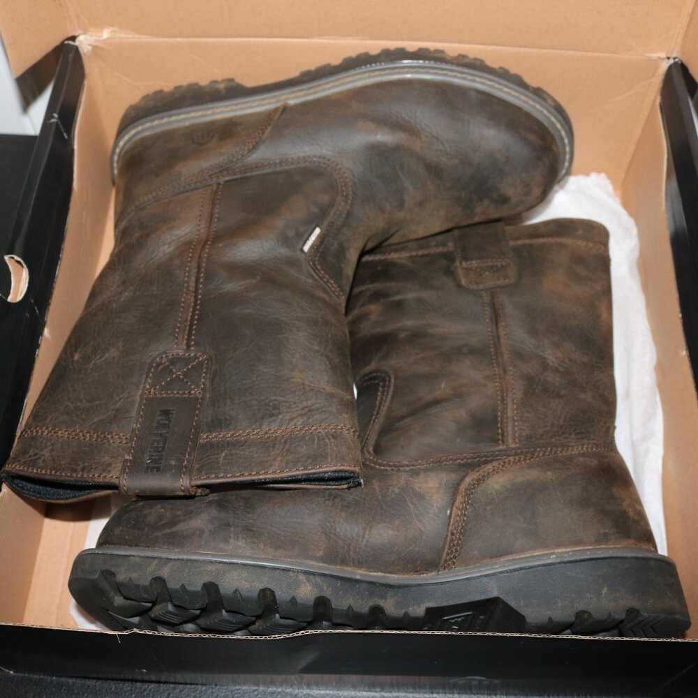 Wolverine boots size 10 EW and comes with box steel toe - Picture 10 of 12